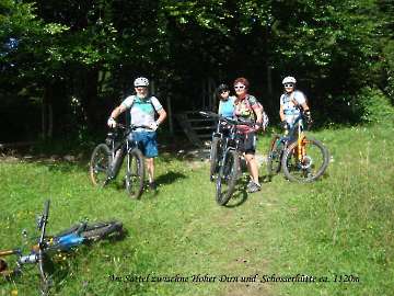 Mit dem E-Bike durch den Wendbachgraben auf die Hohe Dirn