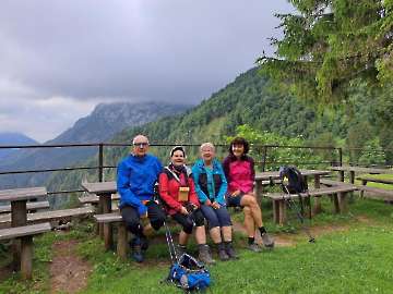 Gradnalm, Rauhen Kaibling (1.381 m), Pfannstein (1.423 m)