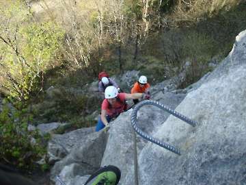 Klettersteigtraining Beisteinmauer 
