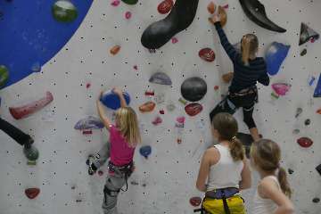 Schnupperklettern Kletterhalle Steyr 2016