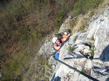 Klettersteigtraining Beisteinmauer
